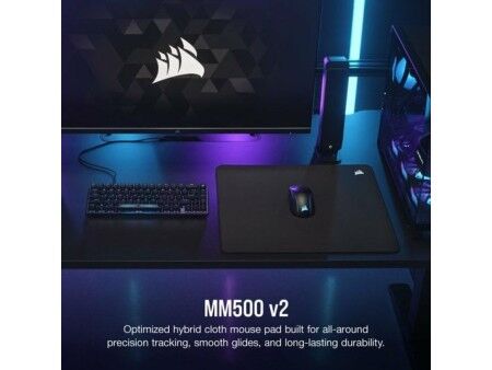Podkładka pod Myszkę Gaming Corsair MM500 v2 Czarny 45 x 40 cm