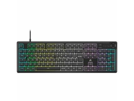 Klawiatura Corsair K55 Core RGB Czarny AZERTY