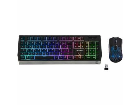 Klawiatura i Myszka The G-Lab Combo Tungsten Francuski AZERTY