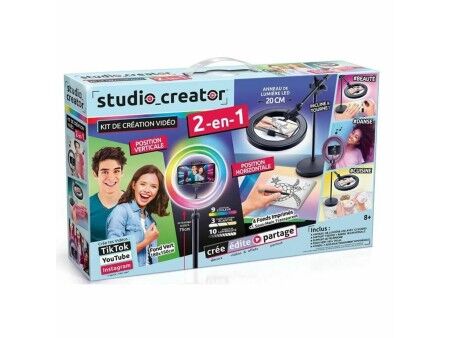 Zestaw do rysowania Canal Toys 2 in1 Video Studio (FR)