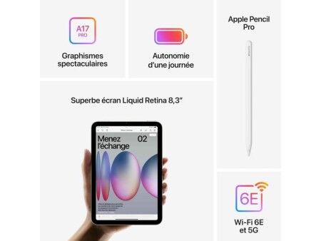 Tablet Apple iPad mini 8,3" 128 GB Niebieski