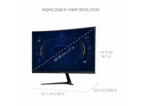 Monitor ViewSonic VX2718-2KPC-MHD 27" LED Krzywa 165 Hz VA Flicker free