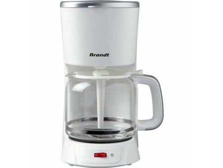 Ekspres do Kawy Przelewowy Brandt CAF1318S Biały 1000 W 1100 W