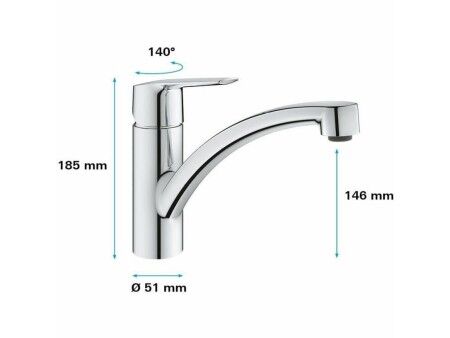 Kran jednouchwytowy Grohe 31138002