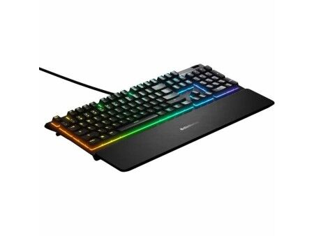Klawiatura mechaniczna SteelSeries APEX 3 Czarny Francuski AZERTY