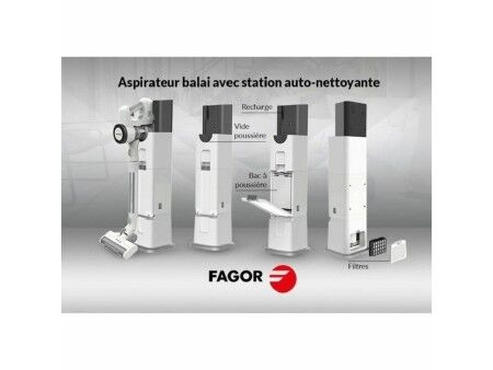 Bezprzewodowy Odkurzacz Fagor FG6415 Biały 1800 W
