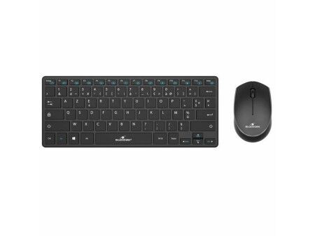Klawiatura i Myszka Bluestork Sans fil Ultra compact Czarny