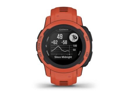 Smartwatch GARMIN Instinct 2S Pomarańczowy 0,79" Czerwony
