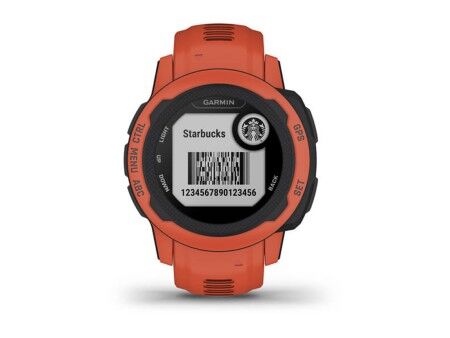 Smartwatch GARMIN Instinct 2S Pomarańczowy 0,79" Czerwony