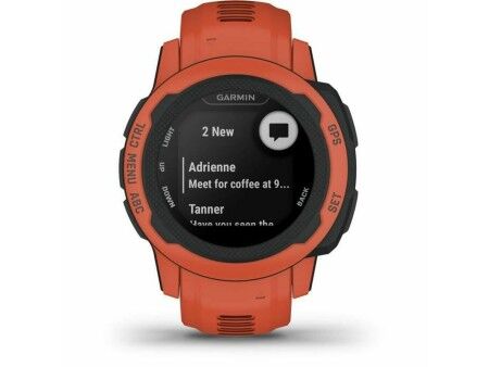 Smartwatch GARMIN Instinct 2S Pomarańczowy 0,79" Czerwony