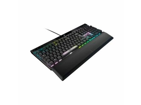 Klawiatura Bluetooth Corsair K70 MAX RGB Czarny Szary Francuski AZERTY
