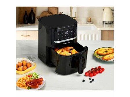 Frytkownica na gorące powietrze Continental Edison Czarny 1400 W 1200-1400 W 4,5 L