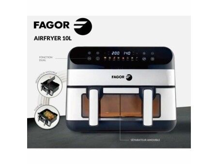 Frytkownica na gorące powietrze Fagor Fgf10 2400 W 10 L