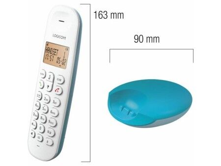 Telefon Stacjonarny Logicom DECT ILOA 150 SOLO Turkusowy