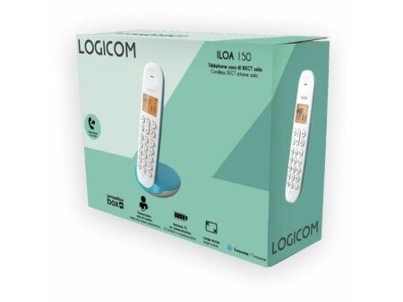 Telefon Stacjonarny Logicom DECT ILOA 150 SOLO Turkusowy