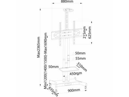 Uchwyt na TV Inotek Moov Pro Prostand 42100