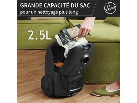 Odkurzacz Hoover HE120PET 011 Czarny Szary 700 W