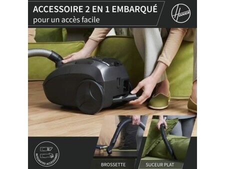 Odkurzacz Hoover HE120PET 011 Czarny Szary 700 W