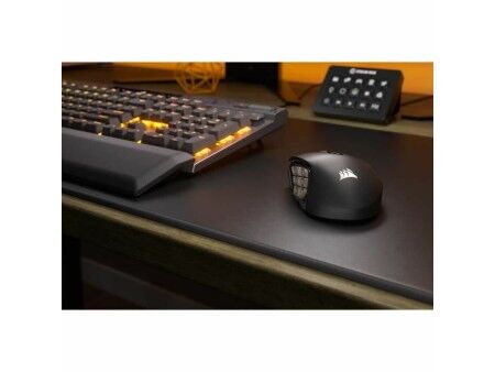 Myszka Bluetooth Bezprzewodowa Corsair SCIMITAR ELITE RGB Czarny