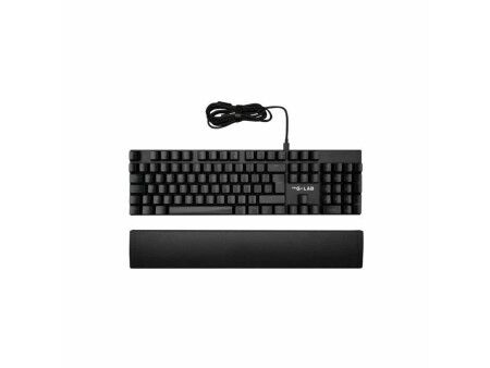 Klawiatura Bluetooth The G-Lab AZERTY Czarny Francuski