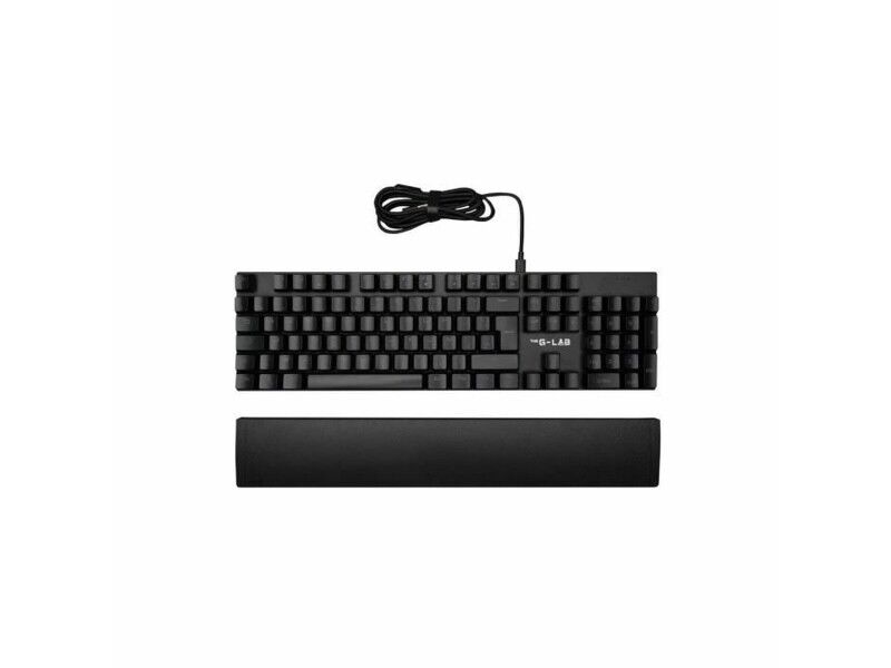 Klawiatura Bluetooth The G-Lab AZERTY Czarny Francuski