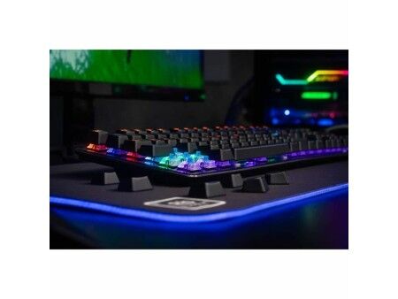 Klawiatura Bluetooth The G-Lab AZERTY Czarny Francuski