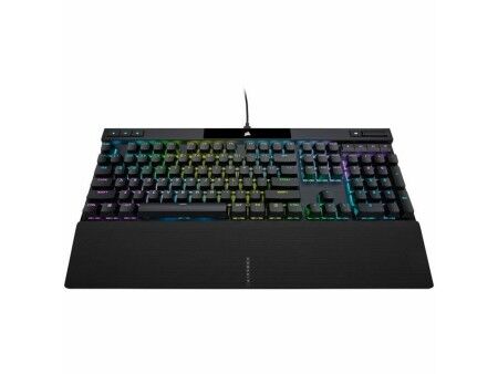 Klawiatura Bluetooth z podstawką do tabletu Corsair K70 RGB PRO Czarny Francuski AZERTY