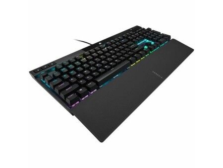 Klawiatura Bluetooth z podstawką do tabletu Corsair K70 RGB PRO Czarny Francuski AZERTY
