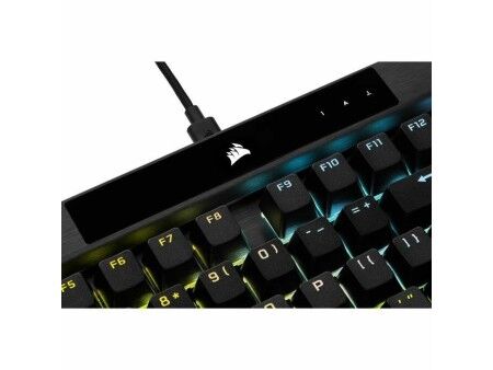 Klawiatura Bluetooth z podstawką do tabletu Corsair K70 RGB PRO Czarny Francuski AZERTY