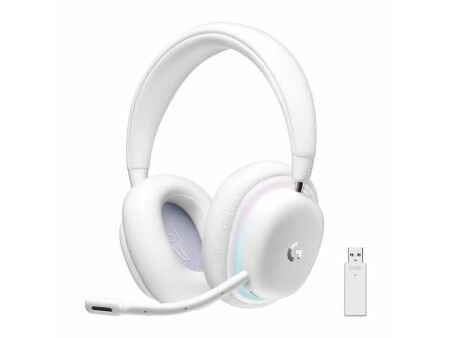 Słuchawki z Mikrofonem Logitech G735 Biały Niebieski/Biały