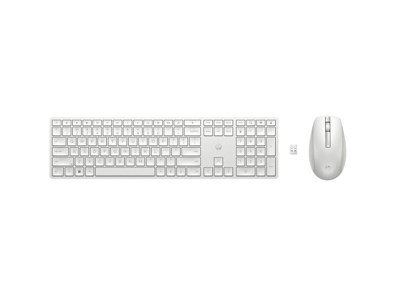 Klawiatura i Myszka HP 650 Biały