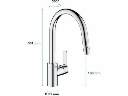 Kran jednouchwytowy Grohe 31484001