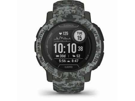 Smartwatch GARMIN Instinct 2 Camo Edition Ciemny szary 0,9" Czarny Grafit