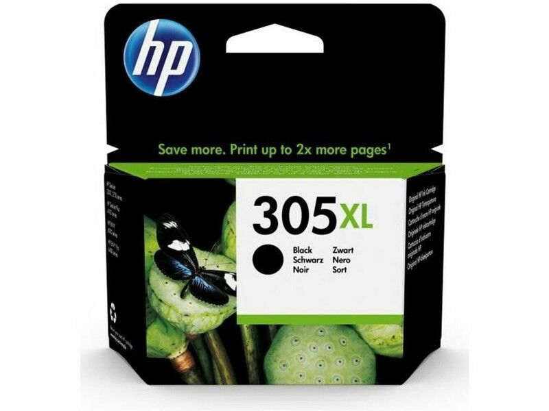 Oryginalny Wkład Atramentowy HP 305 XL Czarny