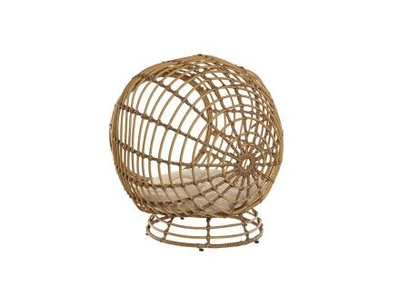 Łóżko dla zwierząt domowych Home ESPRIT Biały Naturalny rattan syntetyczny 60 x 58 x 58 cm