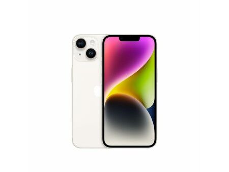 Smartfony Apple iPhone 14 6,1" 5G 3840 x 2160 px Biały starlight A15 128 GB 128 GB