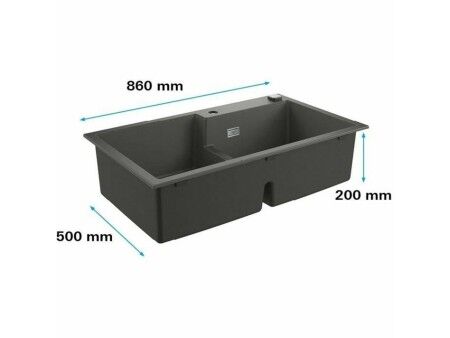 zlewozmywak dwukomorowy Grohe K500