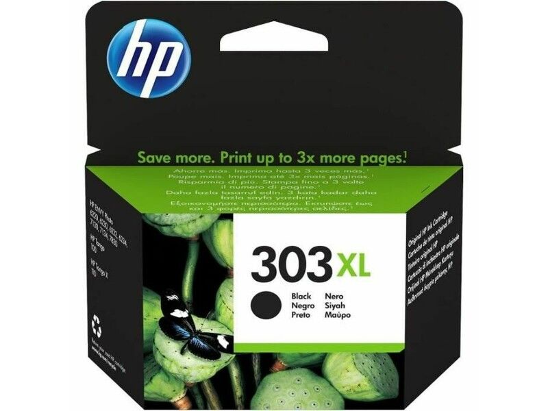 Oryginalny Wkład Atramentowy HP 303XL Czarny