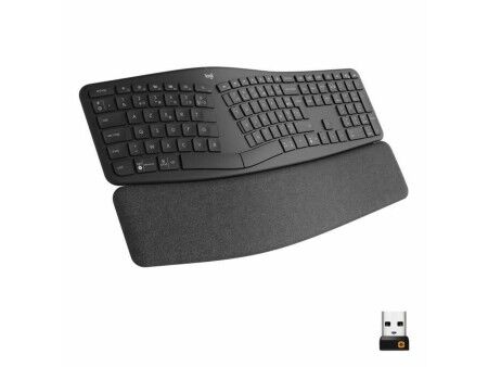 Klawiatura Logitech K860 Czarny Francuski AZERTY