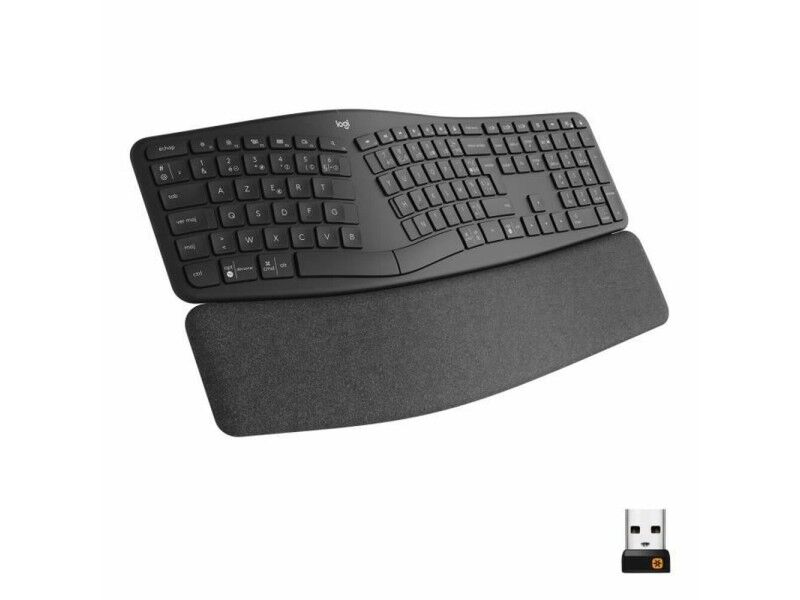 Klawiatura Logitech K860 Czarny Francuski AZERTY