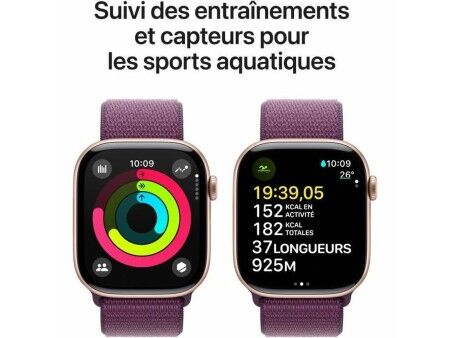 Smartwatch Apple Series 10 GPS 46 mm Różowo-złoty
