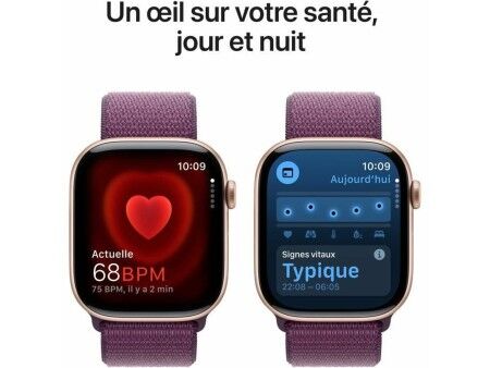 Smartwatch Apple Series 10 GPS 46 mm Różowo-złoty