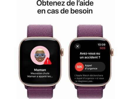 Smartwatch Apple Series 10 GPS 46 mm Różowo-złoty