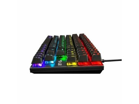 Klawiatura do Gier/ OR: Klawiatura Gamingowa The G-Lab Mercury AZERTY Francuski Czarny