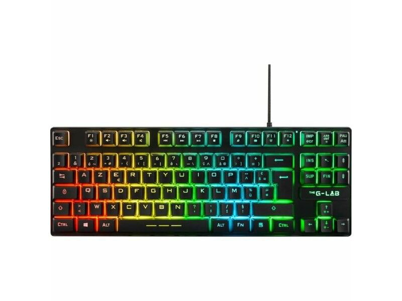Klawiatura do Gier/ OR: Klawiatura Gamingowa The G-Lab Caesium Francuski AZERTY