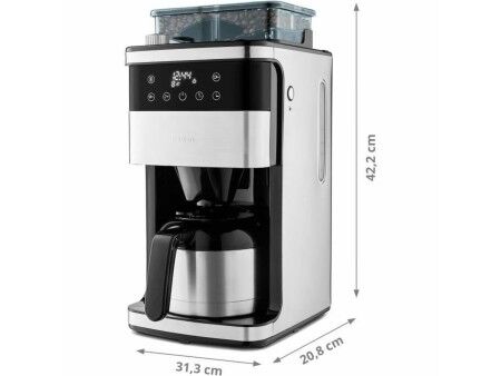 Ekspres do Kawy Przelewowy Medion 1000 W Srebrzysty 1 L