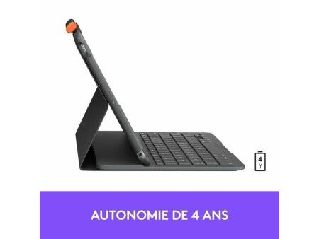 Pokrowiec na Tablet Logitech Slim Folio Grafit AZERTY