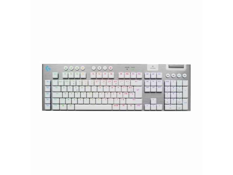 Klawiatura Bezprzewodowa Logitech G915 X Biały AZERTY