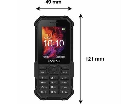 Telefon komórkowy Logicom XTREM 40 Czarny 2,4"
