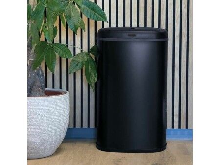 Kosz na śmieci Kitchen Move Czarny Stal nierdzewna 58 L